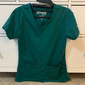 greys anatomy scrub top